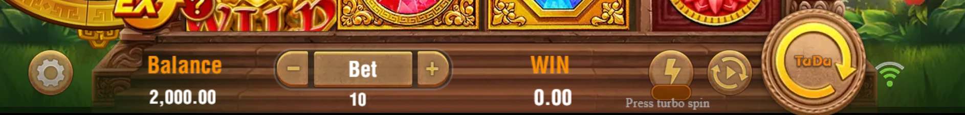 Fortune gems 2 interface.