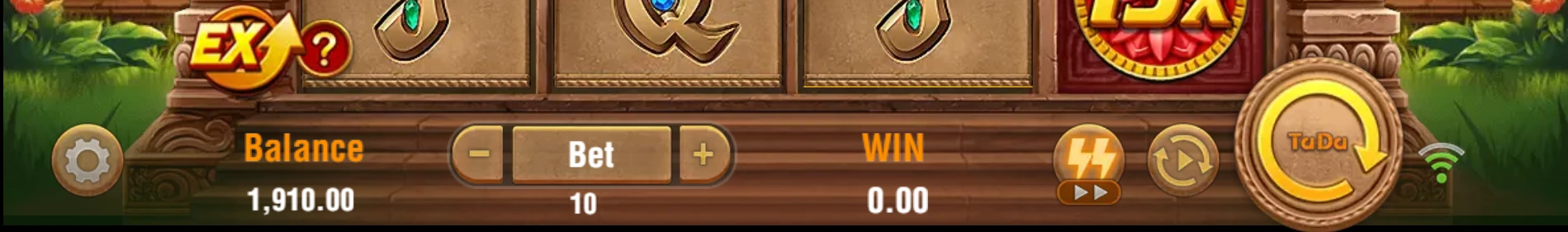 Fortune gems 3 interface.